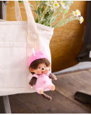 Monchhichi 粉色蝴蝶掛件