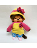 Monchhichi 長袖T恤藍白間條褲子套裝
