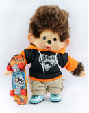 Monchhichi 滑板潮流男孩 M號