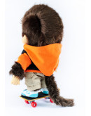 Monchhichi 滑板潮流男孩 M號