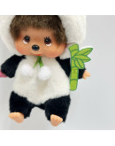 Monchhichi 熊貓掛件 坐款