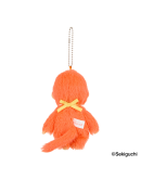 Monchhichi 色彩系列橘紅色男孩掛件