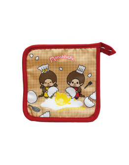 Monchhichi 卡其色隔熱墊