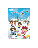 Monchhichi A4 資料夾冬天主題