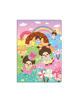 Monchhichi A4 資料夾糖果主題