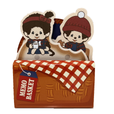 Monchhichi 紅色/藍色 便利貼