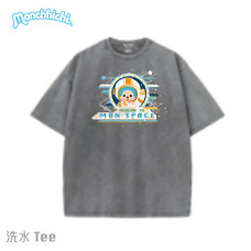 Monchhichi T恤 宇宙兔 灰色款